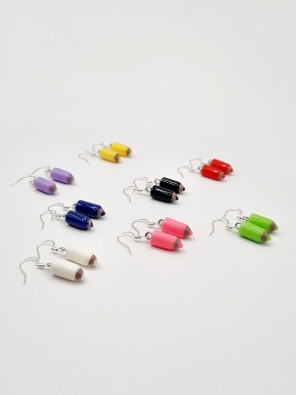 Boucles d'oreilles crayons