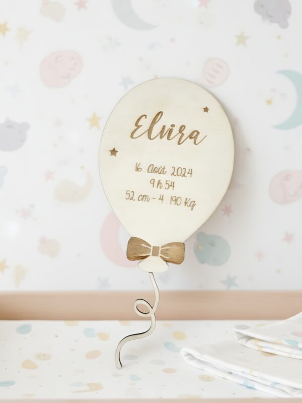 Ballon de naissance noeud