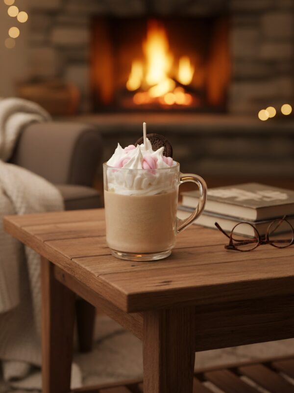 Bougie chocolat chaud
