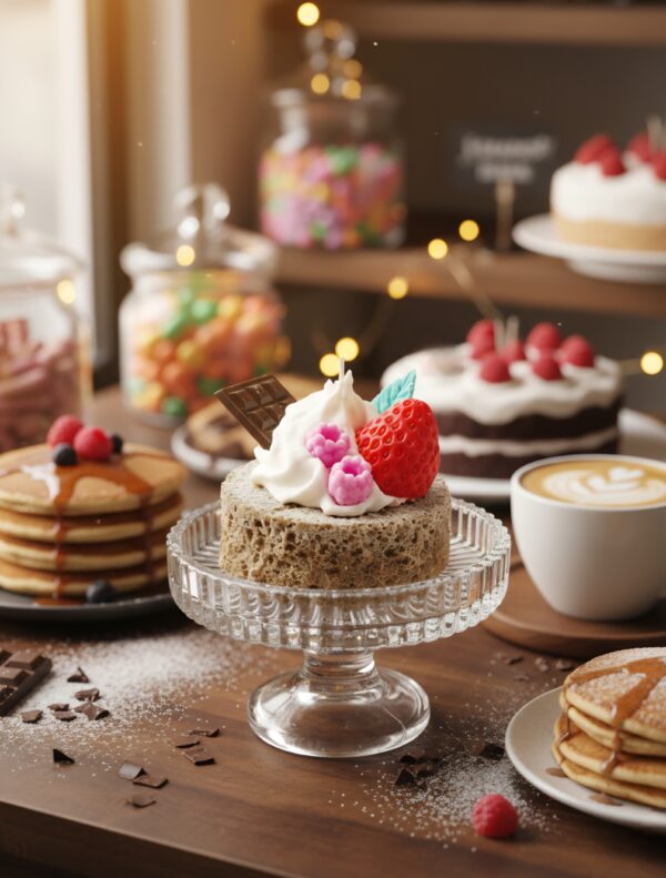 Bougie gâteau gourmand