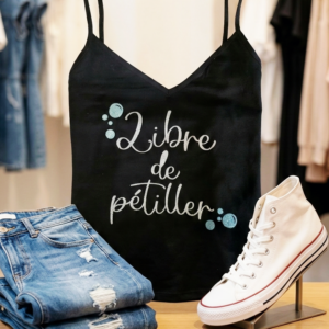 Libre et pétillante